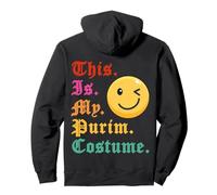 This is My Purim Costume Funny Jewish Felpa con Cappuccio