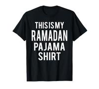This is My Ramadan Pigiama Divertente Costume Pigro Maglietta