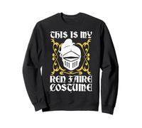 This Is My Ren Faire Costume Funny Design Felpa