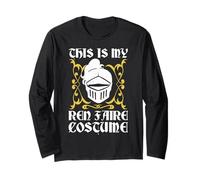 This Is My Ren Faire Costume Funny Design Maglia a Manica