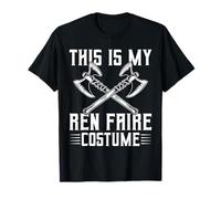 This Is My Ren Faire Costume Funny Design Maglietta
