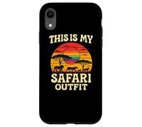 This Is My Safari LGBTQ Shirt Cool African Safari Lovers Custodia per iPhone XR
