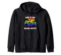 This Is My Safari LGBTQ Shirt Cool African Safari Lovers Felpa con Cappuccio