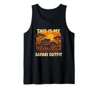 This Is My Safari Outfit Shirt Cool African Safari Lovers Canotta