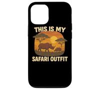 This Is My Safari Outfit Shirt Cool African Safari Lovers Custodia per iPhone 12/12 Pro