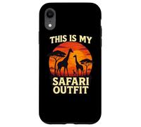 This Is My Safari Outfit Shirt Cool African Safari Lovers Custodia per iPhone XR