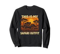 This Is My Safari Outfit Shirt Cool African Safari Lovers Felpa