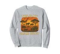 This Is My Safari Outfit Shirt Cool African Safari Lovers Felpa