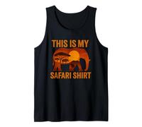 This Is My Safari Shirt Cool African Safari Lovers Canotta