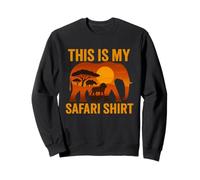 This Is My Safari Shirt Cool African Safari Lovers Felpa