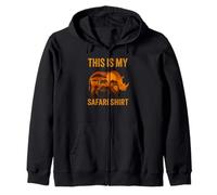 This Is My Safari Shirt Cool African Safari Lovers Felpa con Cappuccio