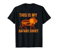 This Is My Safari Shirt Cool African Safari Lovers Maglietta