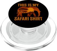This Is My Safari Shirt Cool African Safari Lovers PopSockets PopGrip per MagSafe