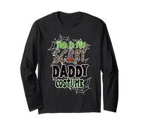 This Is My Scary Daddy Family Matching Halloween Costume Maglia a Manica