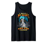 This Is My Scary Dog Dad Costume Funny Halloween Costume Canotta