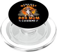 This Is My Scary Dog Mom Costume Beagle Halloween PopSockets PopGrip per MagSafe