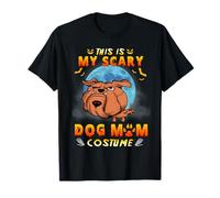 This Is My Scary Dog Mom Costume Funny Puppy Halloween Maglietta