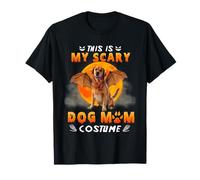 This Is My Scary Dog Mom Costume Labrador Halloween Maglietta