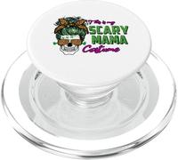 This Is My Scary Mama Costume Halloween Skull Leopard PopSockets PopGrip per MagSafe