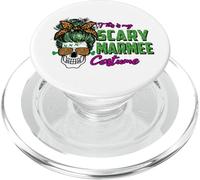 This Is My Scary Marmee Costume Skull Leopard Halloween PopSockets PopGrip per MagSafe