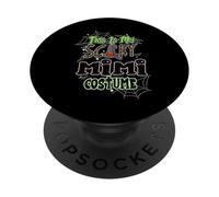 This Is My Scary Mimi Family Matching Halloween Costume PopSockets PopGrip Adesivo