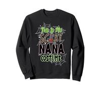 This Is My Scary Nana Costume Grandma Halloween Witch Felpa