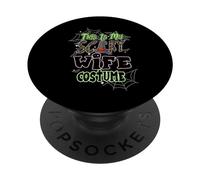 This Is My Scary Wife Family Matching Halloween Costume PopSockets PopGrip Adesivo