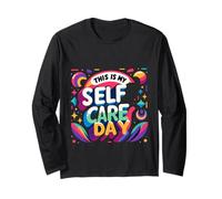 This Is My Self Care Day Relaxation Mode Cozy ||- Maglia a Manica