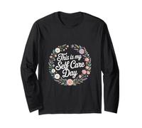 This Is My Self Care Day Relaxation Mode Cozy |-- Maglia a Manica