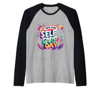 This Is My Self Care Day Relaxation Mode Cozy ||- Maglia con Maniche Raglan