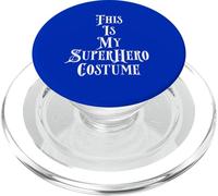 This Is My Super Hero Costume For Men Women Super Heros PopSockets PopGrip per MagSafe