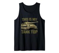 This Is My Tank Armor Military Joke Canotta