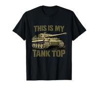 This Is My Tank Armor Military Joke Maglietta