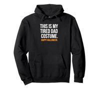 This Is My Tired Dad Costume Funny Halloween Felpa con Cappuccio