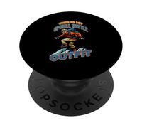 THIS IS MY UPHILL BATTLE OUTFIT PopSockets PopGrip Adesivo
