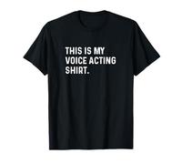 This Is My Voice Acting Shirt - Attore Attrice vlog Vlogging Maglietta
