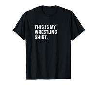 This Is My Wrestling Shirt - Wrestler Wrestle Match Sport Maglietta