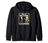 This Is No Time To Be Sober - Funny Golfing Golfer Caddy Golf Felpa con Cappuccio