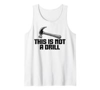This is Not A Drill - Joke Humor Sarcastico Divertente Design Canotta