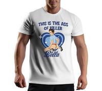 This is The Ass of Killer Bella Twilight New T-Shirt Maglietta Bianca per Uomo Size S