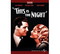 This Is The Night DVD - Cary Grant, Lili Damita,Charles Ruggles,Frank Tuttle