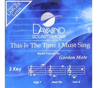 This Is The Time I Must Sing [Accompaniment/Performance Track]