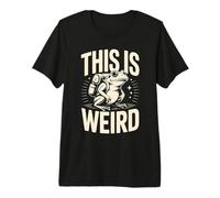 This Is Weird Frog Zaino Umorismo assurdo Maglietta Premium
