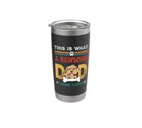 This Is What A Pawsome Dad Look Likes Cockapoo Dog Dad Bicchiere termico in acciaio inox doppia parete