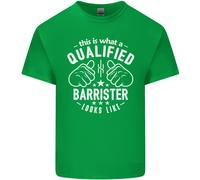 This Is What A Qualificato Avvocato Looks Like Uomo Cotone T-Shirt