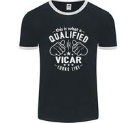 This Is What A Qualificato Vicar Looks Like Uomo Ringer Fotl