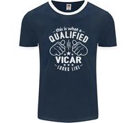 This Is What A Qualificato Vicar Looks Like Uomo Ringer Fotl