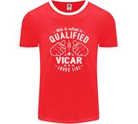 This Is What A Qualificato Vicar Looks Like Uomo Ringer Fotl