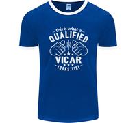 This Is What A Qualificato Vicar Looks Like Uomo Ringer Fotl
