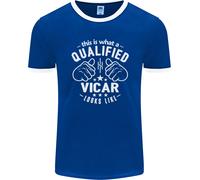This Is What A Qualificato Vicar Looks Like Uomo Ringer Fotl